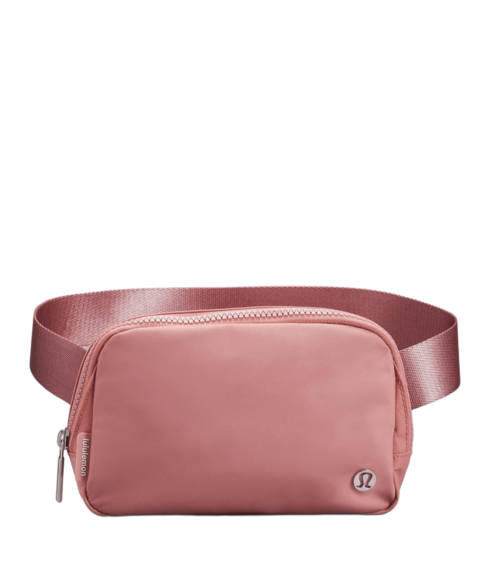  Coral Fabric Belt Bag